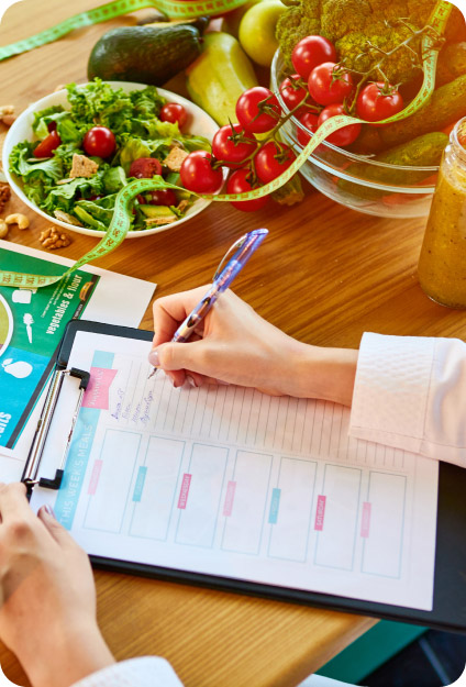 Une professionnelle de l'alimentation à votre écoute